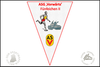 ASG Vorw&auml;rts F&uuml;nfeichen II Wimpel