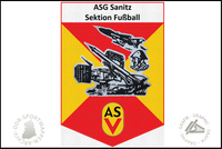 ASG Vorw&auml;rts Sanitz Wimpel Sektion Fussball