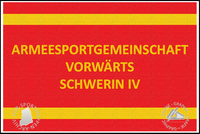 ASG Vorw&auml;rts Schwerin IV Fahne