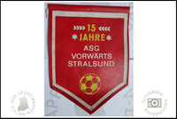 ASG Vorw&auml;rts Stralsund Wimpel Sektion Fussball 15 Jahre