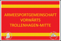 ASG Vorw&auml;rts Trollenhagen Mitte Fahne