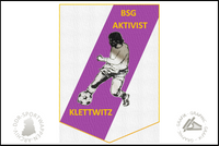 BSG Aktivist Klettwitz Wimpel Sektion Fussball