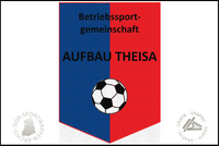 BSG Aufbau Theisa Wimpel Sektion Fussball