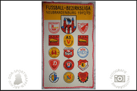 Fussball Bezirksliga Neubrandenburg 1972 73